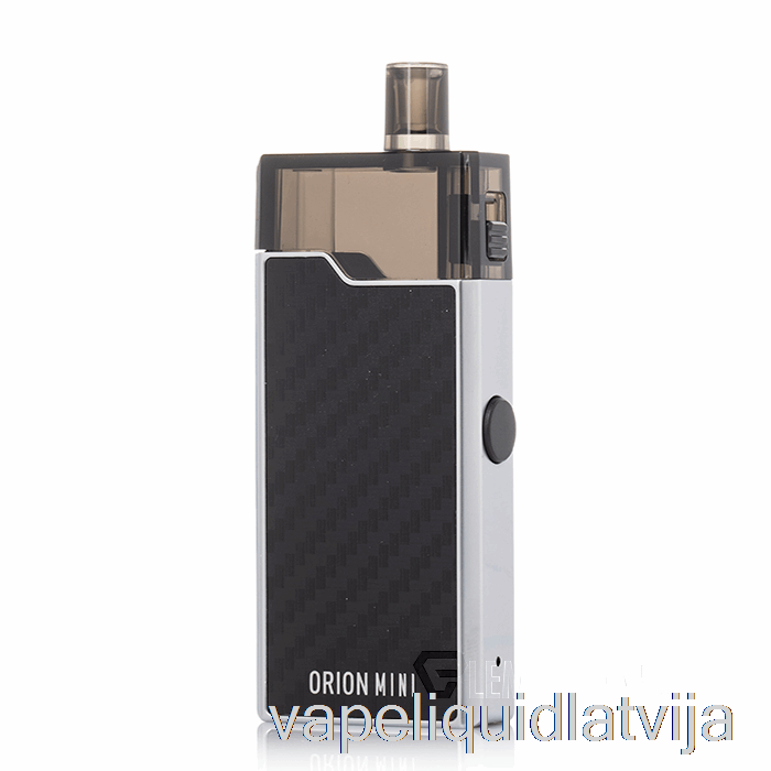 Pazudis Vape Orion Mini 17w Pod Sistēmas Sudraba Oglekļa šķiedras Vape šķidrums